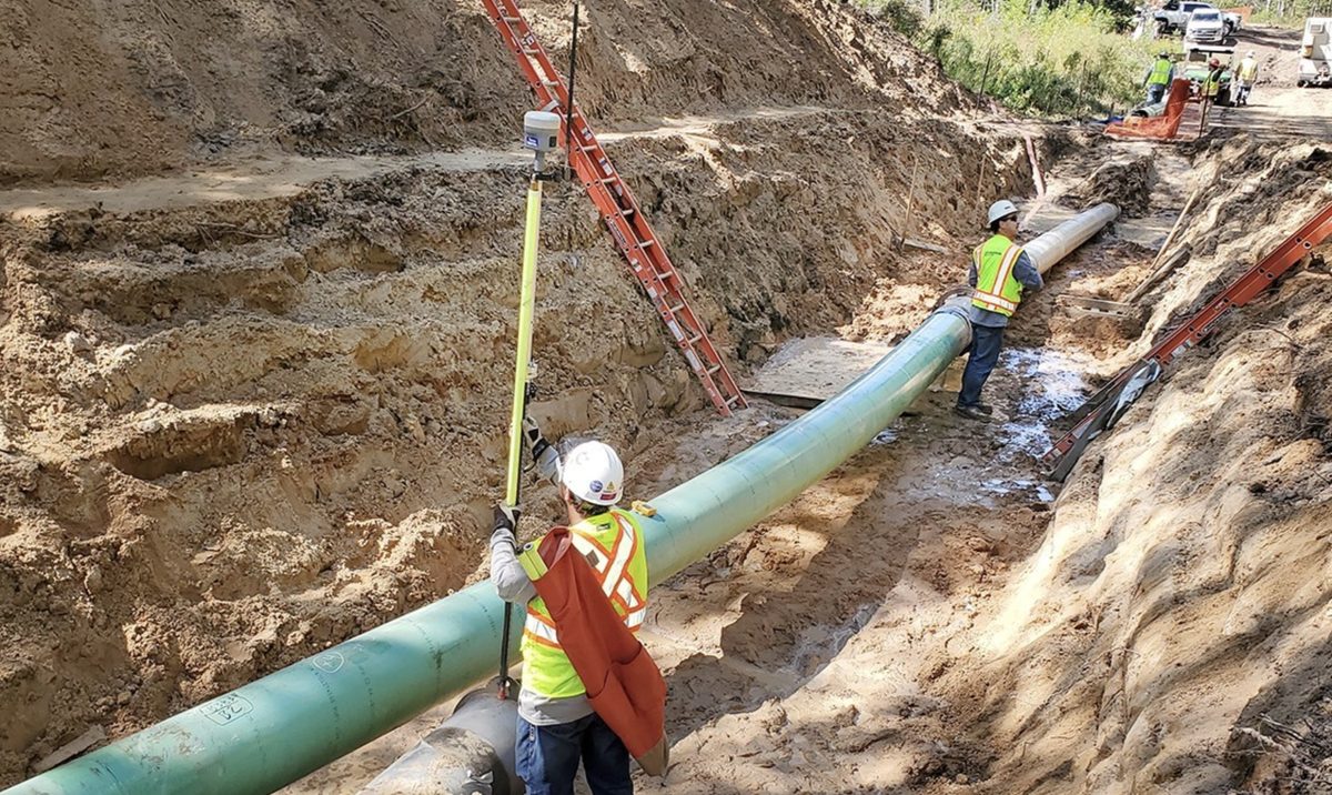 Minimum sewer slope (gradient) by pipe size: the 1-in-DN table